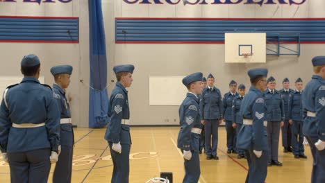 Air-Cadet-squadron-commander-dismisses-a-small-squad-of-cadets