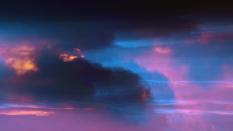 Farbenfroher-Abstrakter-Sonnenaufgang-Im-Zeitraffer-Hintergrund