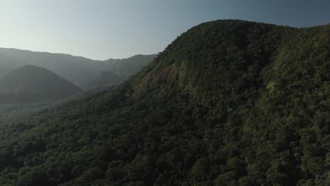 Imágenes-De-Drones-De-La-Densa-Selva-Tropical,-Brasil