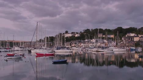 Kinsale-Harbour-at-dawn-with-yacht-club-upfront-and-town-behind