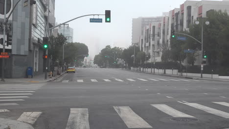 Calles-Vacías-Covid-19-Corona-Virus-Los-Angeles