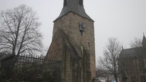 A-close-up-of-St.-Mary’s-steeple-in-Rutherglen