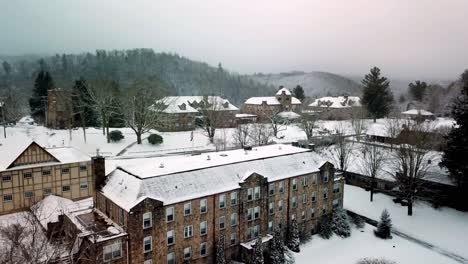 Lees-McRae-College-in-Snow-Aerial