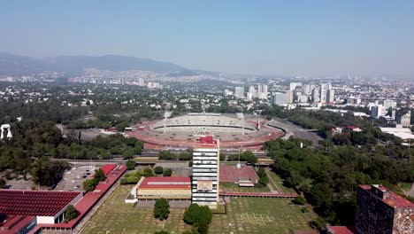 Aerial-view-of-UNAM-in-mexico-city