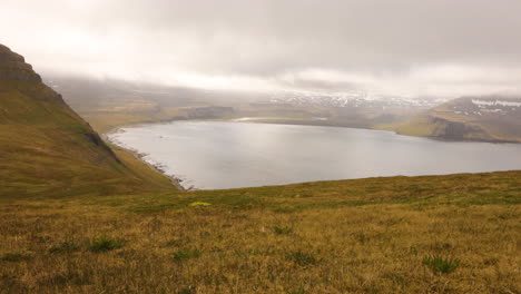 Paisaje-De-La-Reserva-Natural-De-Hornstrandir-En-Los-Fiordos-Del-Oeste,-Islandia