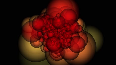 átomo-Ampliado-Animado-O-Neutrones-Celulares-Para-Superposición-De-Video