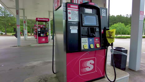 Gas-pumps-covered-up-during-a-gas-shortage