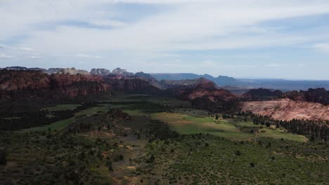 Zion,-National-Park-drone-view
