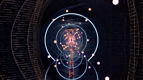 Sci-Fi-Grafikdesign-Der-Animierten-Tunnelbewegung-Mit-Kreisformen