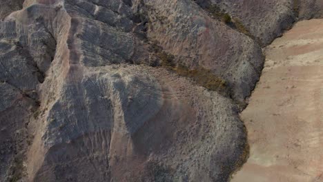 Badlands-National-Park,-South-Dakota,-drone-footage