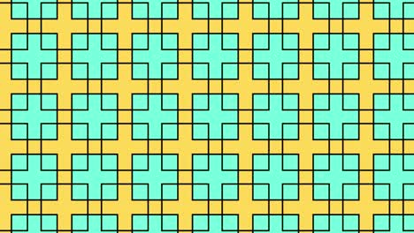 Abstrakt,-Hintergrundanimation,-Nach-Rechts-Scrollen,-Gelbe,-Grüne-Und-Schwarze-Linien
