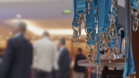 Lanyards-are-available-for-business-conference-attendees