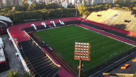 Panoramablick-Aus-Der-Luft-Auf-Das-Fußballstadion-Newells-Old-Boys-Marcelo-Bielsa-In-Rosario