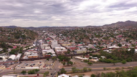 Frontera-Internacional-Usa-Mexico-Divide-La-Ciudad-De-Nogales-En-Arizona-Y-Sonora