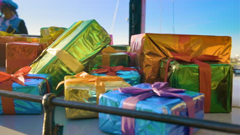 a-pile-full-of-colorful-gifts-under-the-open-sky