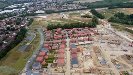 Neue-Häuser-Werden-In-Einer-Stadt-Namens-Canterbury-In-Kent-Gebaut