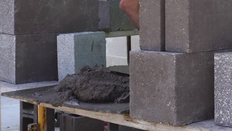 Large-pile-of-Mud-grout-on-a-custom-built-scaffold