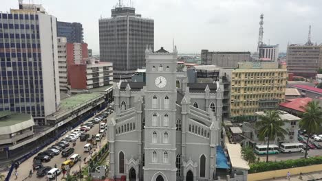 The-Cathedral-Church-of-Christ-Marina,-Lagos-is-an-Anglican-cathedral-on-Lagos-Island,-Nigeria