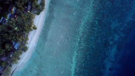 Aerial-eye’s-bird-view-of-planet-earth-coral-paradise-ocean-beach