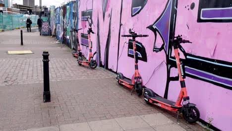 Public-electric-hire-electric-scooters-in-Birmingham-city