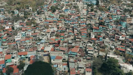 Residential-Structures-On-Foothills-At-Santa-Catarina-Palopo-Near-Lake-Atitlan-Shore-In-Guatemala