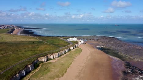 Aerial-Over-Botany-Bay-Beach-In-Margate