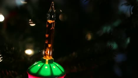 Vintage-Stil-Retro-Blase-Lichterkette-Weihnachtsbaum-Urlaub-Wasser-Lavalampe