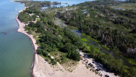 Drone-Footage-of-Presque-Isle-Swamp-area-In-Erie-PA