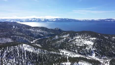 Lago-Tahoe-Durante-El-Invierno