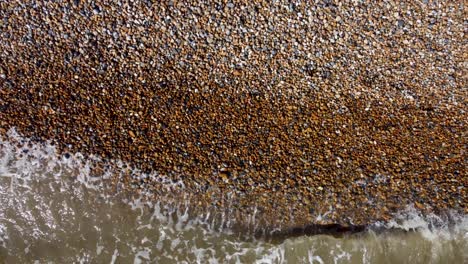 Sea-Waves-Hitting-Pebble-Beach-At-Deal-In-Kent