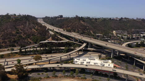 Pendler-Fahren-Auf-San-Diego-Freeways