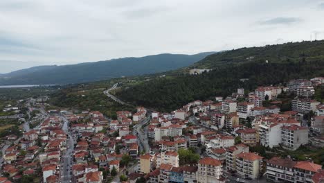 Luftaufnahme-Der-Stadt-Veria-In-Nordgriechenland-Mazedonien