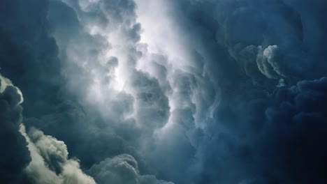 Gewitter-Mit-Blitz-Am-Himmel-Mit-Dunklen-Wolken