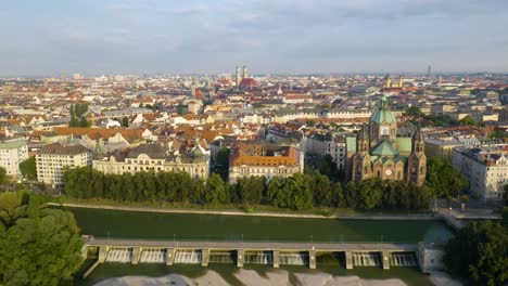 Amazing-Aerial-View-of-Munich-Skyline-with-Marienplatz-in-Background