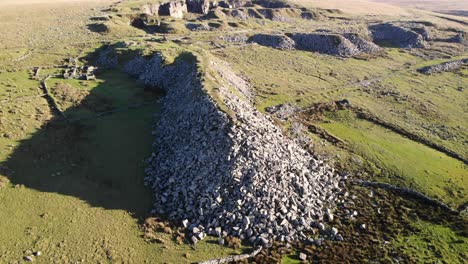 Large-Rock-Pile-At-Foggintor-Quarry