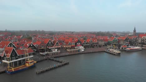 Hafen-Von-Volendam-Fischerboot-In-Den-Niederlanden-Nahaufnahme