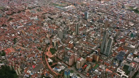 Panoramablick-Auf-El-Poblado,-Medellin,-Antioquia,-Kolumbien