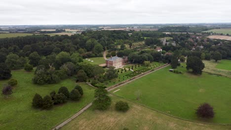 Aerial-Over-Goodnestone-Park-Stately-Home-And-Gardens