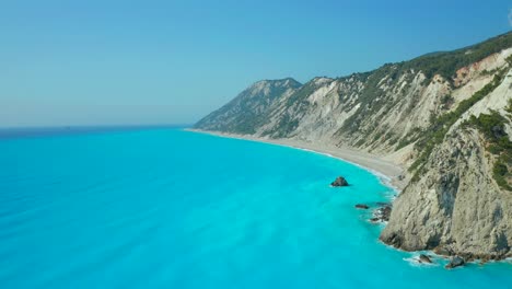 Gialos-Beach-Reveal-Aerial-Drone-Lefkada