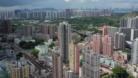 Wohnhochhäuser-In-Hongkong