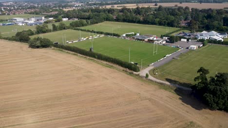 Aerial-View-Of-Canterbury-Rugby-Club-Complex-Grounds