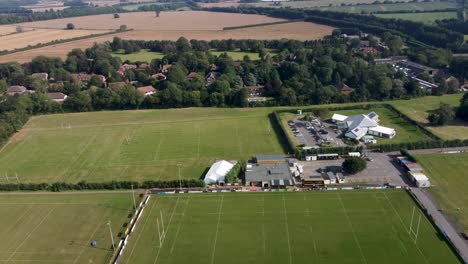 Luftaufnahme-über-Das-Gelände-Des-Canterbury-Rugby-Club-Complex