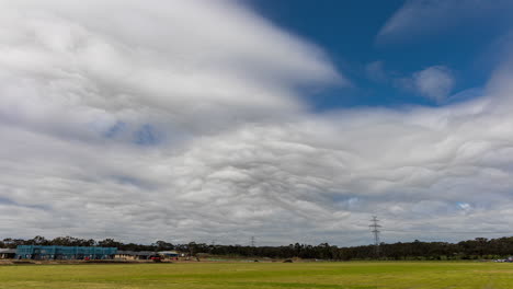 Time-lapse-of-rare-Asperitas-clouds-rolling-across-an-oval-and-building-development-at-Mount-Barker