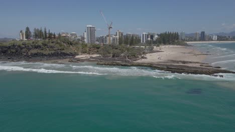 Point-Danger-Lookout-Amidst-the-Greenmount-And-Duranbah-Beaches-In-Australian-City-Of-Gold-Coast