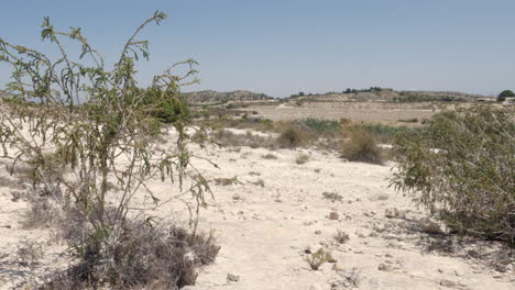 A-dry-desert-landscape-in-Spain