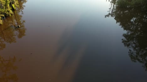 Sommersonnenuntergang-über-Saraland,-Alabama