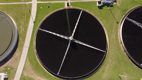 Large-circular-chambers-of-water-at-purification-plant