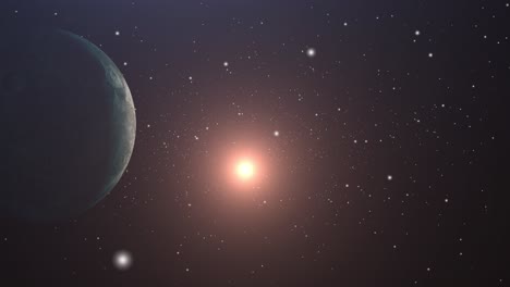 Universo-4k,-Planetas-Brillantes-Y-Estrellas-Moviéndose-En-El-Espacio
