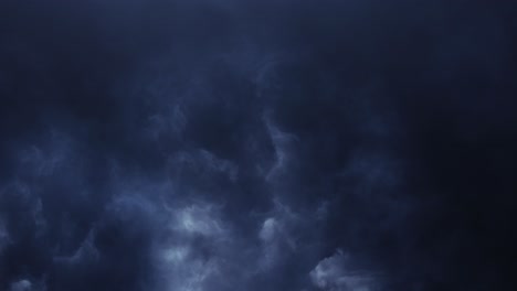 4k-cinematic-dark-and-moving-cumulonimbus-clouds,-thunderstorm