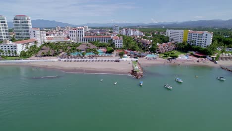 aerial-view-of-the-beach-in-Puerto-Vallarta
